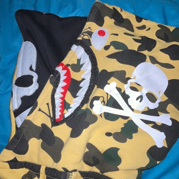Bape X Mastermind Double Hood Hoodie - Picture 9 of 12